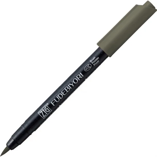 ZIG FUDEBIYORI BRUSH CBK-55N 94 GRAY BROWN ZIG FUDEBIYORI BRUSH CBK-55N 94 GRAY BROWN