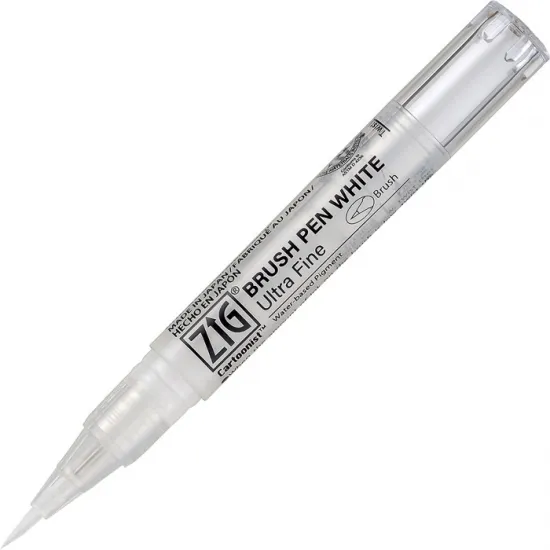 ZIG MANGAKA BRUSH PEN WHITE NO:CNBW02-S ZIG MANGAKA BRUSH PEN WHITE NO:CNBW02-S