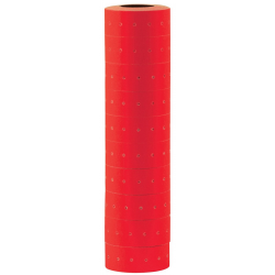 PASİF KRAF MOTEX ETİKET 12x21 MM FOSFORLU KIRMIZI
