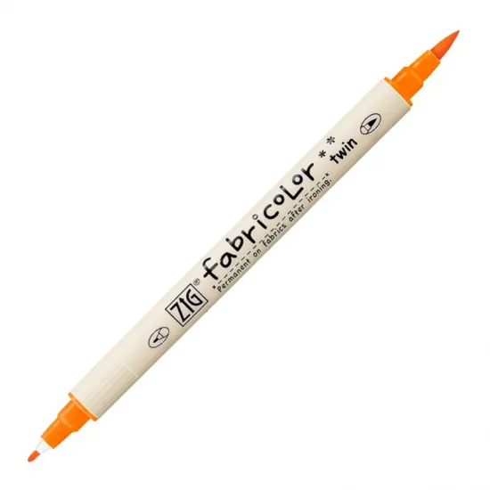 ZIG FABRICOLOR TWIN KUMAŞ KALEMİ TC-4000 070 ORANGE ZIG FABRICOLOR TWIN KUMAŞ KALEMİ TC-4000 070 ORANGE