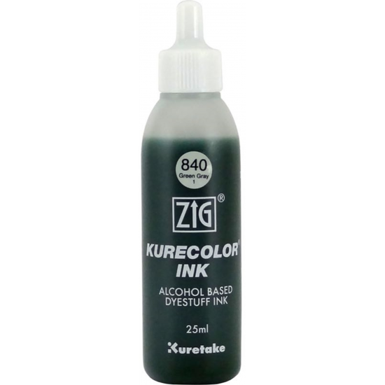ZIG KURECOLOR MÜREKKEP KCR-25 840 GREEN GRAY 1 ZIG KURECOLOR MÜREKKEP KCR-25 840 GREEN GRAY 1