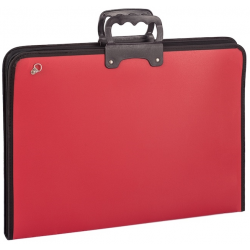 PASİF KRAF PROJE ÇANTASI SANATSAL 38X53 855G KIRMIZI