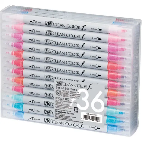 ZIG CLEAN COLOR F TCS-6000T/36V 36 LI ZIG CLEAN COLOR F TCS-6000T/36V 36 LI