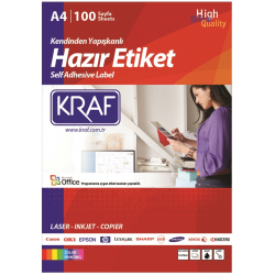 KRAF LASER ETİKET KF-2736 70 X 36 MM