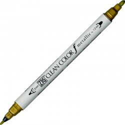 ZIG CLEAN COLOR F METALLIC TCS-8000 101 GOLD