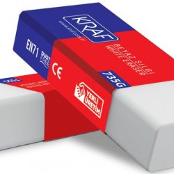 KRAF SİLGİ BEYAZ 20 Lİ 735G
