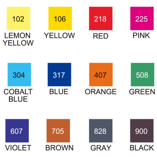 ZIG KURECOLOR TWIN S KC-3000/12B1 12 Lİ BASIC COLORS ZIG KURECOLOR TWIN S KC-3000/12B1 12 Lİ BASIC COLORS