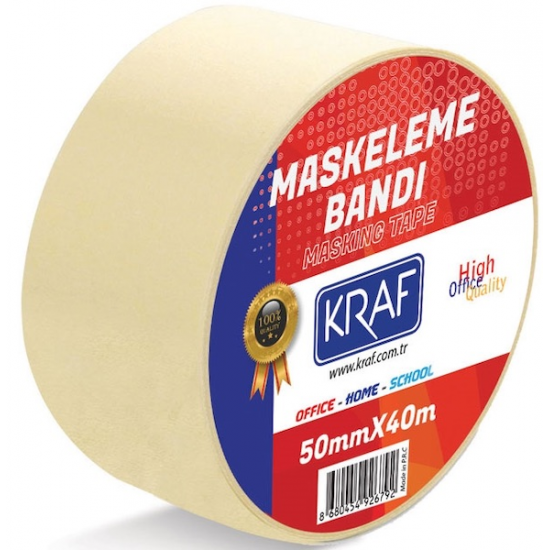 KRAF MASKELEME BANDI 50mm x 40m 4050G KRAF MASKELEME BANDI 50mm x 40m 4050G