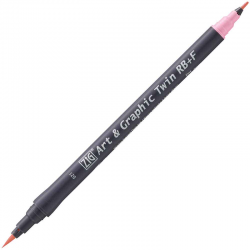 ZIG ART&GRAPHIC TWIN RB TUT-95 21 LIGHT PINK