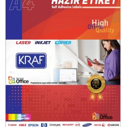 KRAF LASER ETİKET KF-2028 52.5 X 41 MM