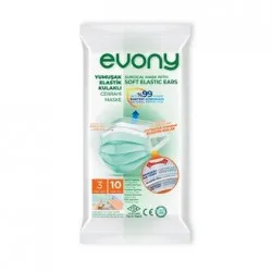 Evony 3 Katlı Cerrahi Maske 10’lu
